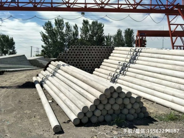 海门190*10米非预应力水泥电线杆